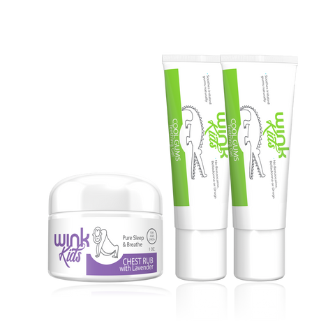 Teething Gel 2-Pack & Chest Rub Bundle